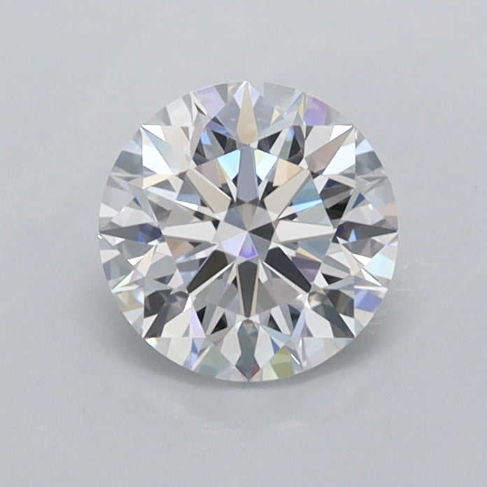 0.76 Carat Round Shaped, Ideal Cut, D Color, VVS1 Clarity, IGI Certified Lab Grown Diamond