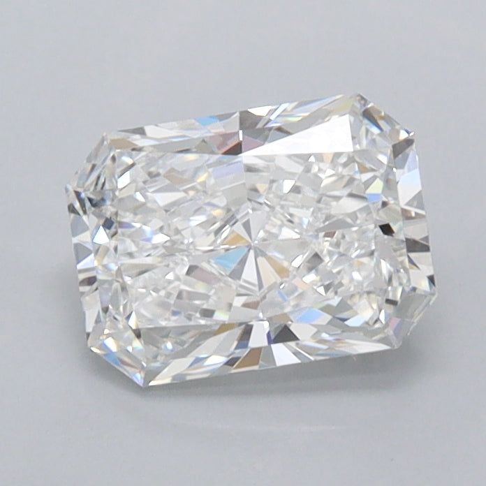 0.97 Carat Radiant Shaped, Ideal Cut, D Color, IF Clarity, IGI Certified Lab Grown Diamond