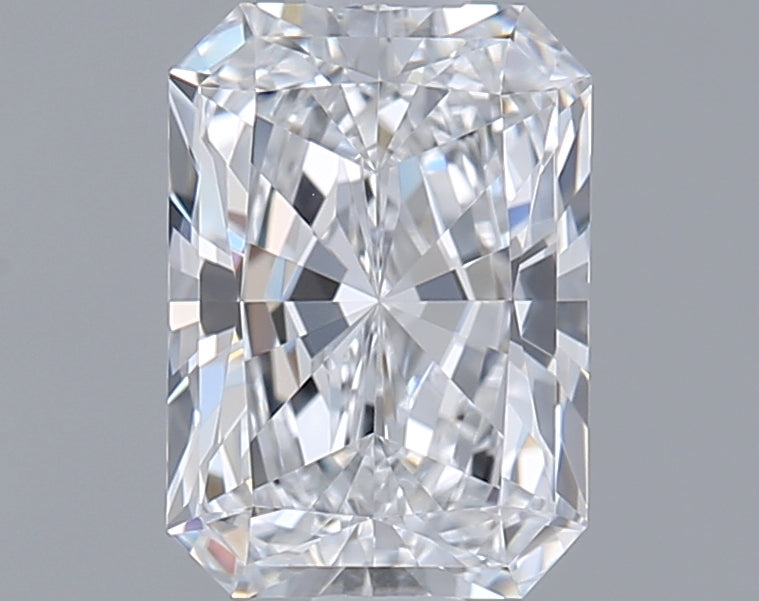 1.07 Carat Radiant Shaped, Ideal Cut, D Color, VVS1 Clarity, IGI Certified Lab Grown Diamond
