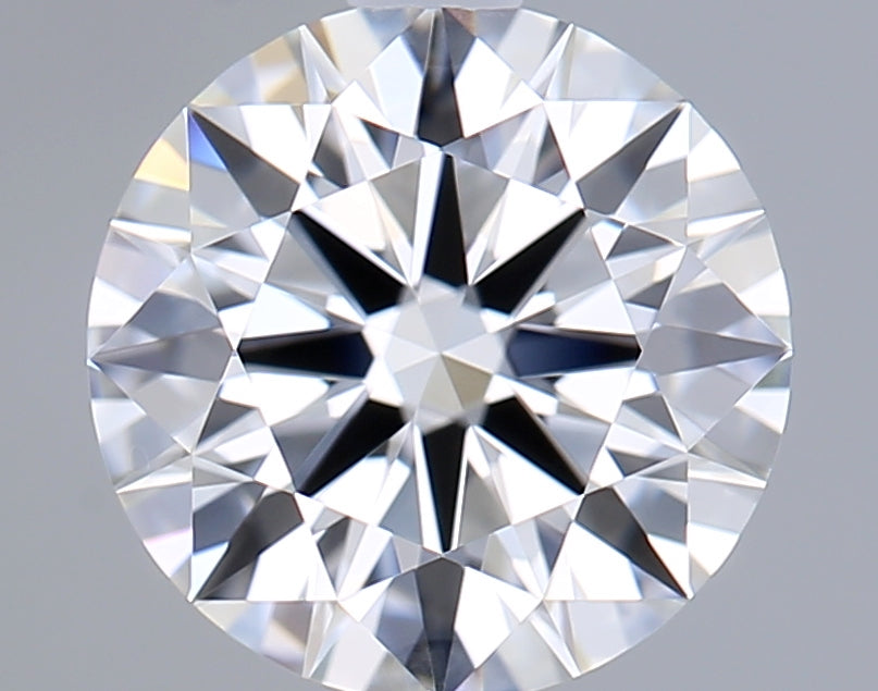 1.30 Carat Round Shaped, Ideal Cut, D Color, VVS1 Clarity, IGI Certified Lab Grown Diamond
