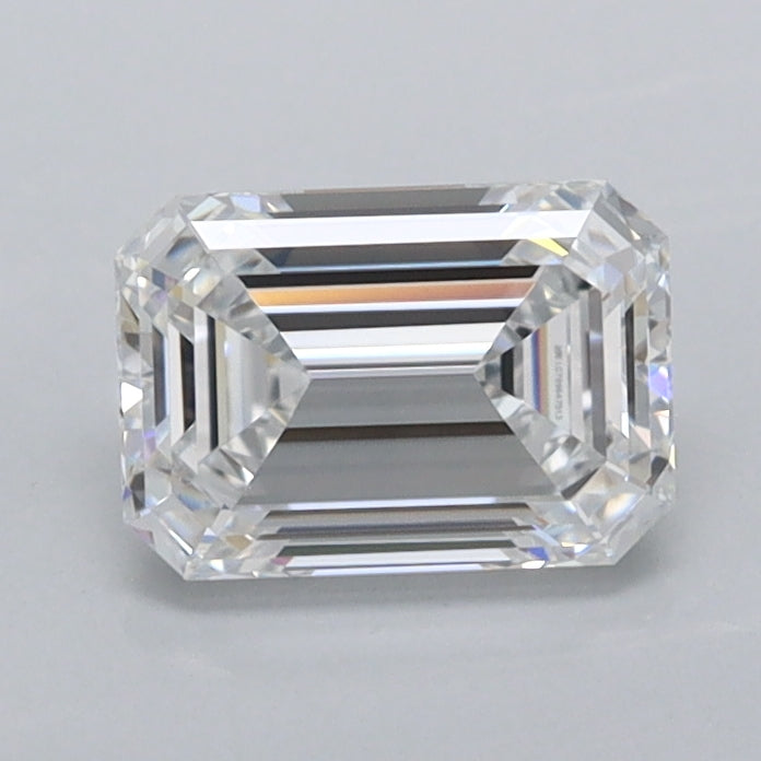 1.05 Carat Emerald Shaped, Ideal Cut, D Color, FL Clarity, IGI Certified Lab Grown Diamond