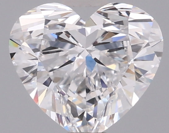 1.06 Carat Heart Shaped, Ideal Cut, D Color, VVS1 Clarity, IGI Certified Lab Grown Diamond