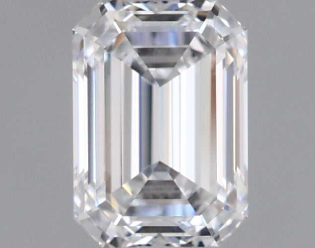 1.05 Carat Emerald Shaped, Ideal Cut, D Color, VVS1 Clarity, IGI Certified Lab Grown Diamond