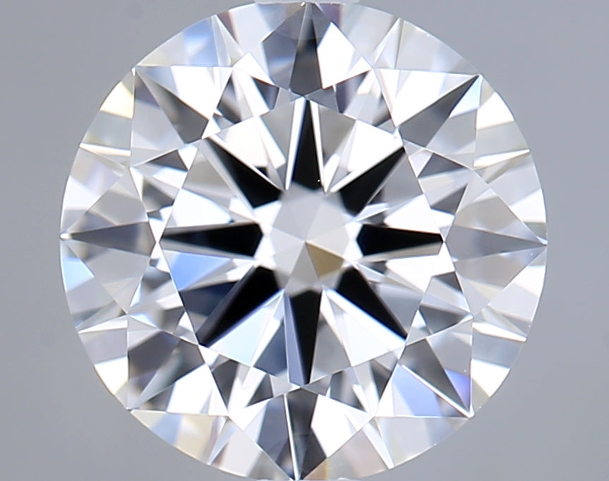 1.64 Carat Round Shaped, Ideal Cut, D Color, VVS1 Clarity, IGI Certified Lab Grown Diamond