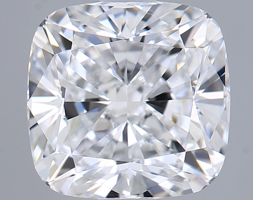 1.46 Carat Cushion Shaped, Ideal Cut, D Color, VVS1 Clarity, IGI Certified Lab Grown Diamond
