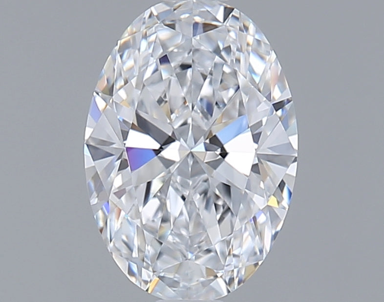 1.06 Carat Oval Shaped, Ideal Cut, D Color, VVS1 Clarity, IGI Certified Lab Grown Diamond