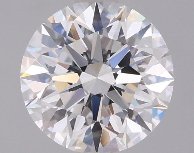 1.45 Carat Round Shaped, Excellent Cut, D Color, VVS1 Clarity, IGI Certified Lab Grown Diamond