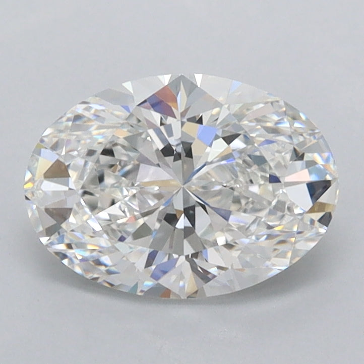 1.25 Carat Oval Shaped, Excellent Cut, D Color, IF Clarity, IGI Certified Lab Grown Diamond