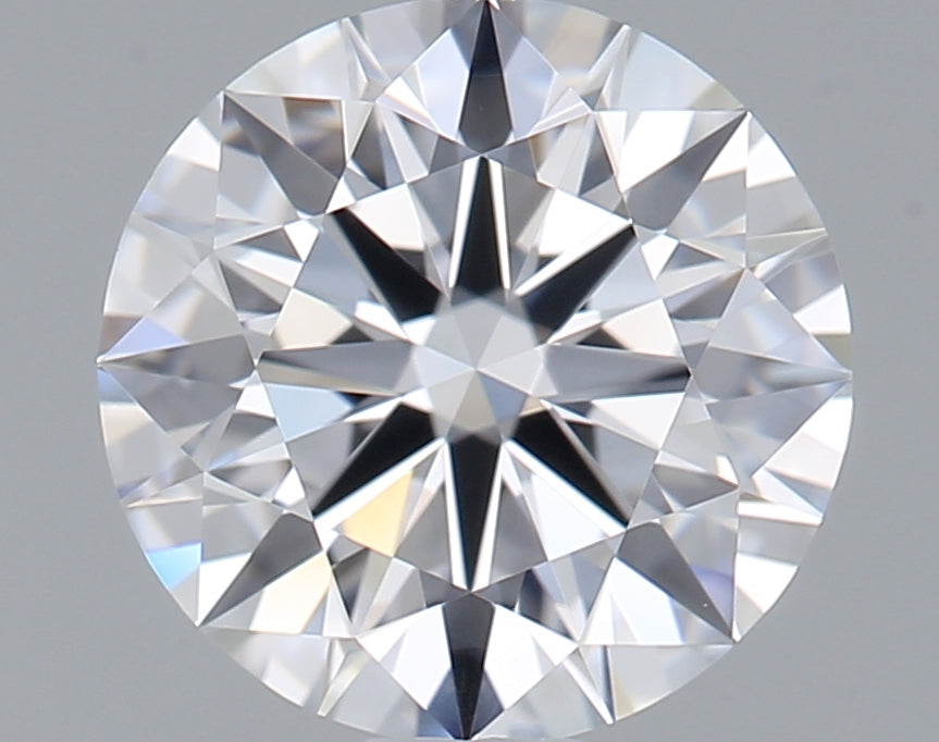 0.95 Carat Round Shaped, Ideal Cut, D Color, VVS2 Clarity, IGI Certified Lab Grown Diamond