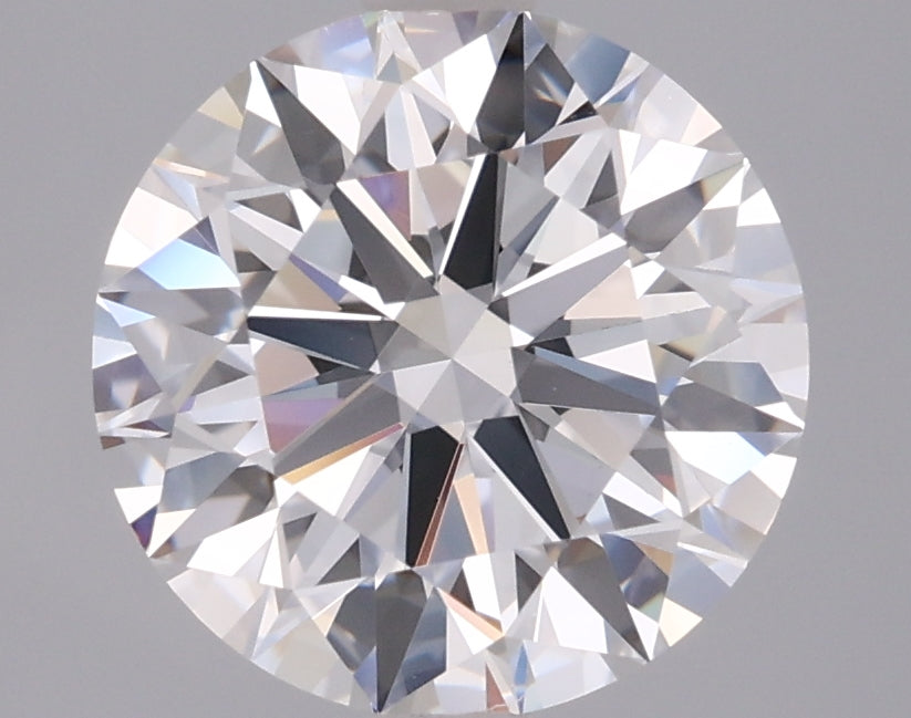 2.54 Carat Round Shaped, Ideal Cut, D Color, VVS1 Clarity, IGI Certified Lab Grown Diamond