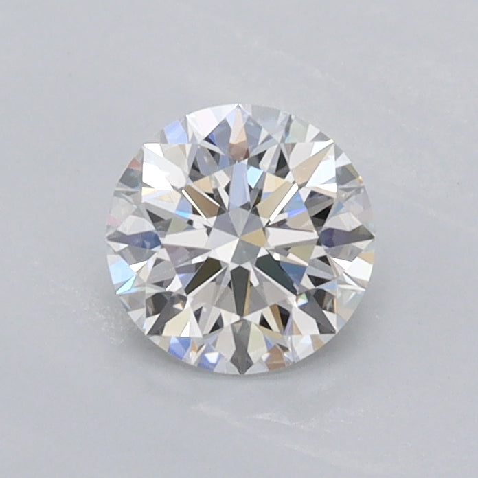 0.58 Carat Round Shaped, Ideal Cut, D Color, IF Clarity, IGI Certified Lab Grown Diamond