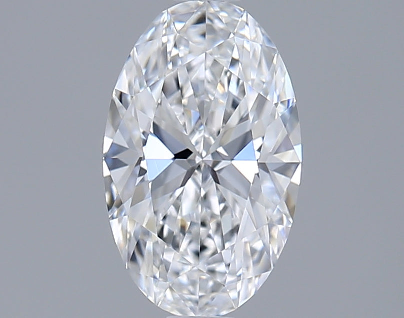0.92 Carat Oval Shaped, Ideal Cut, D Color, VVS1 Clarity, IGI Certified Lab Grown Diamond