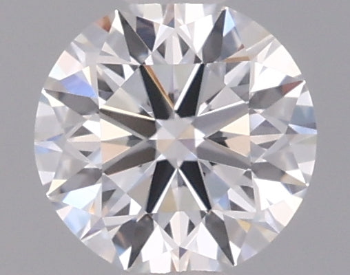 0.53 Carat Round Shaped, Ideal Cut, D Color, VVS2 Clarity, IGI Certified Lab Grown Diamond