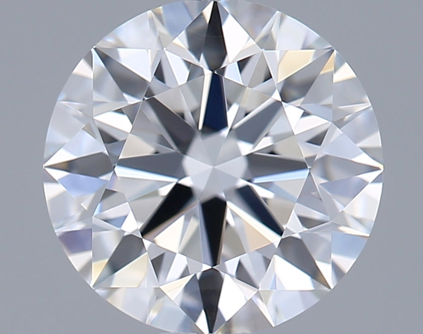 0.95 Carat Round Shaped, Ideal Cut, D Color, VVS1 Clarity, IGI Certified Lab Grown Diamond