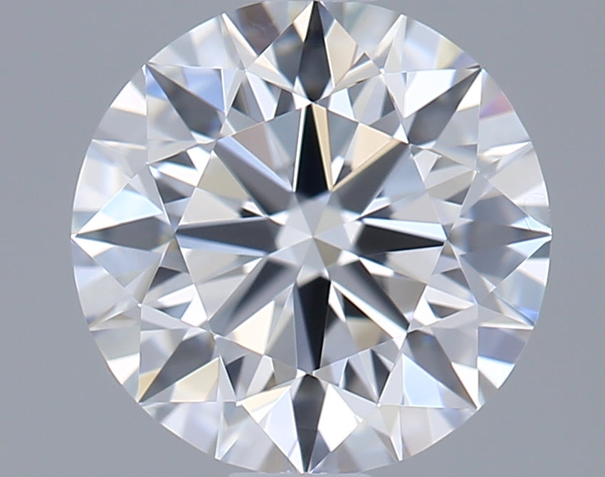 0.97 Carat Round Shaped, Ideal Cut, D Color, VVS2 Clarity, IGI Certified Lab Grown Diamond