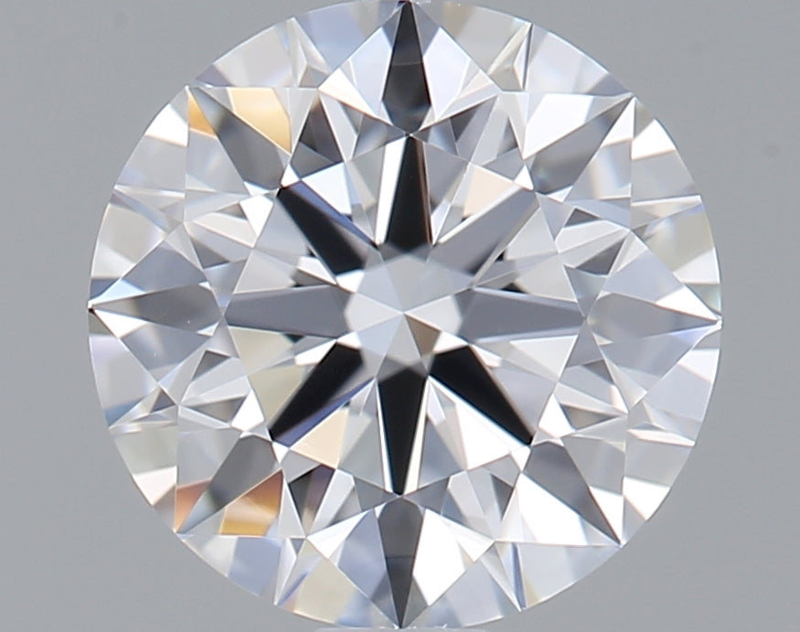 0.98 Carat Round Shaped, Ideal Cut, D Color, VVS2 Clarity, IGI Certified Lab Grown Diamond