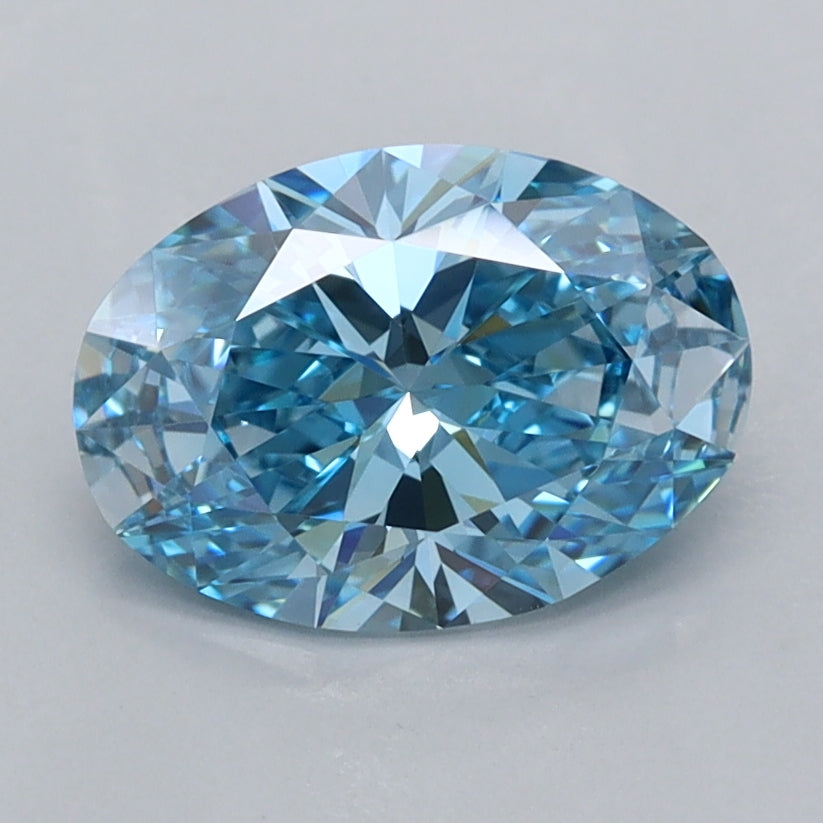 1.51 Carat Oval Shaped, Ideal Cut, VVS2 Clarity, IGI Certified Lab Grown Diamond