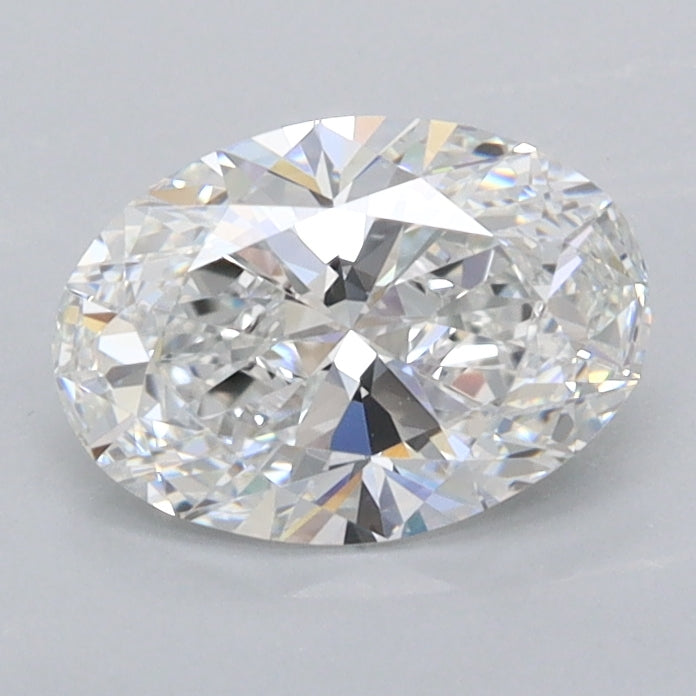 1.04 Carat Oval Shaped, Ideal Cut, D Color, FL Clarity, IGI Certified Lab Grown Diamond