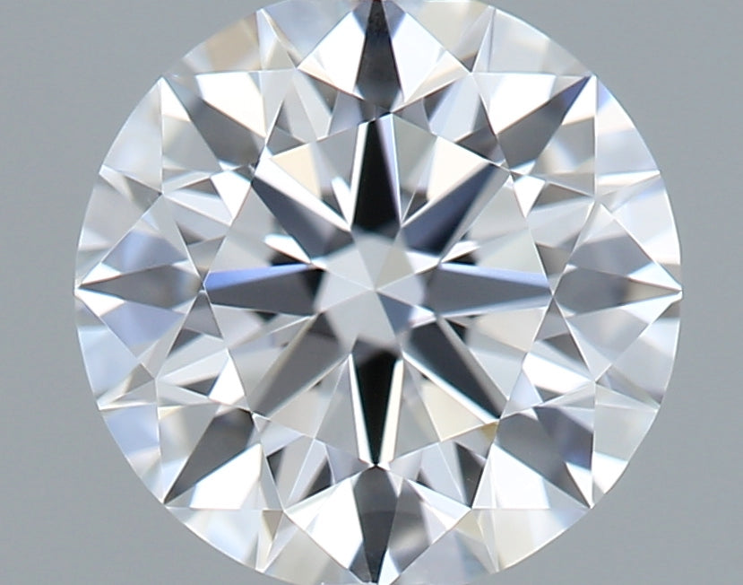 0.57 Carat Round Shaped, Ideal Cut, D Color, VVS1 Clarity, IGI Certified Lab Grown Diamond