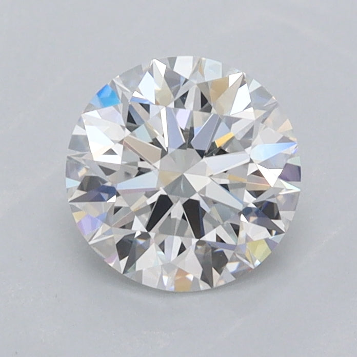 0.93 Carat Round Shaped, Ideal Cut, D Color, FL Clarity, IGI Certified Lab Grown Diamond