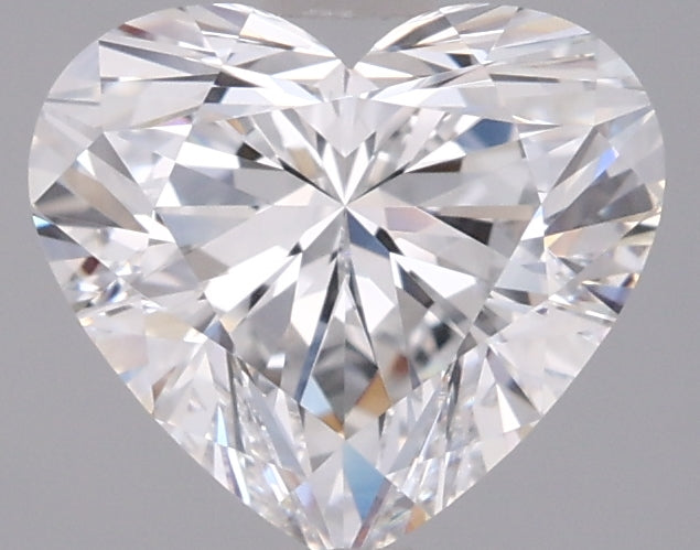 1.50 Carat Heart Shaped, Ideal Cut, D Color, VVS1 Clarity, IGI Certified Lab Grown Diamond