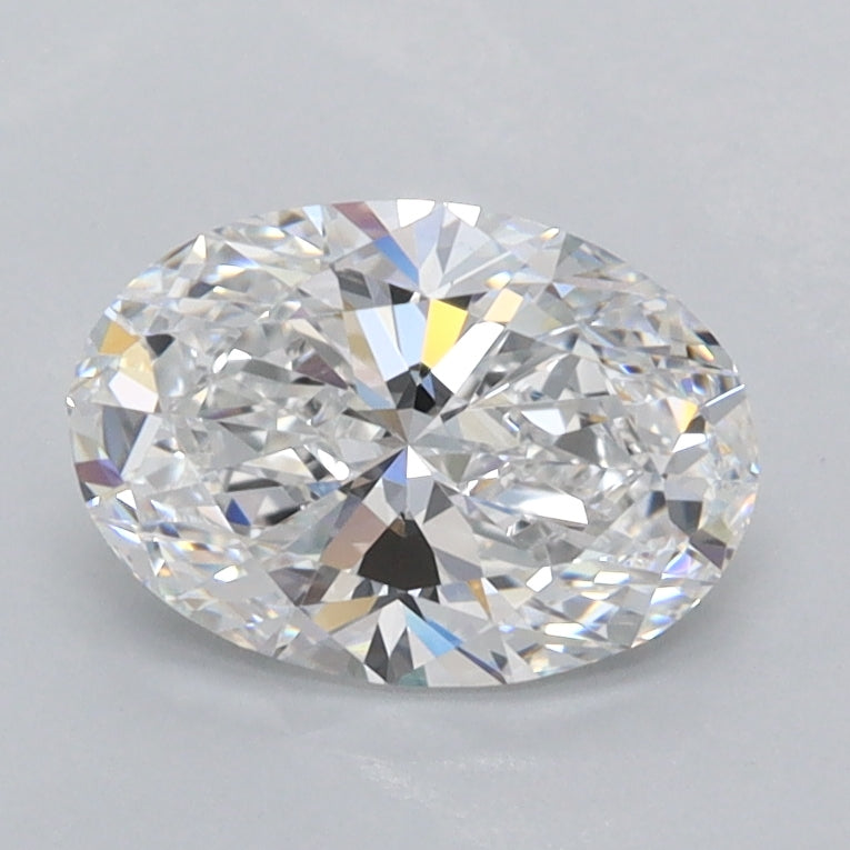 1.19 Carat Oval Shaped, Ideal Cut, D Color, VVS1 Clarity, IGI Certified Lab Grown Diamond