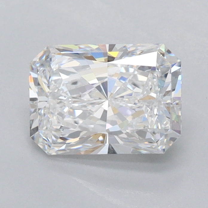 1.07 Carat Radiant Shaped, Ideal Cut, D Color, VVS1 Clarity, IGI Certified Lab Grown Diamond