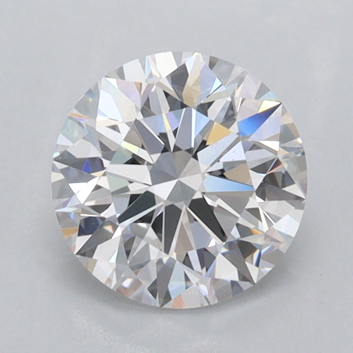 1.24 Carat Round Shaped, Ideal Cut, D Color, VVS1 Clarity, IGI Certified Lab Grown Diamond