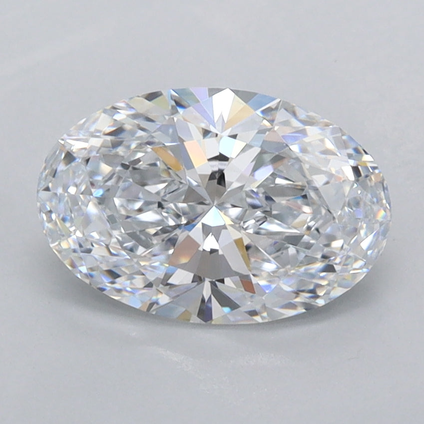 1.56 Carat Oval Shaped, Ideal Cut, E Color, VVS1 Clarity, IGI Certified Lab Grown Diamond
