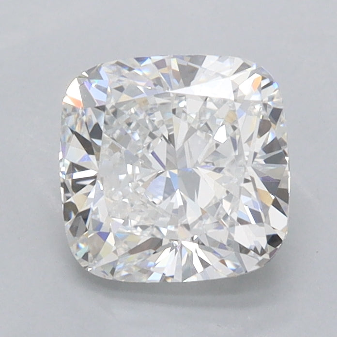 1.45 Carat Cushion Shaped, Ideal Cut, D Color, FL Clarity, IGI Certified Lab Grown Diamond