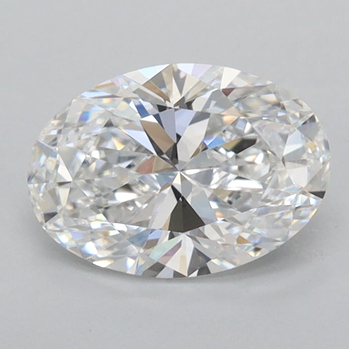 1.05 Carat Oval Shaped, Ideal Cut, D Color, FL Clarity, IGI Certified Lab Grown Diamond