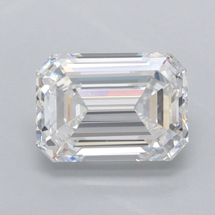 1.03 Carat Emerald Shaped, Ideal Cut, D Color, FL Clarity, IGI Certified Lab Grown Diamond