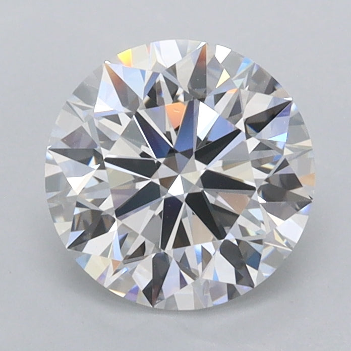 1.45 Carat Round Shaped, Ideal Cut, D Color, FL Clarity, IGI Certified Lab Grown Diamond