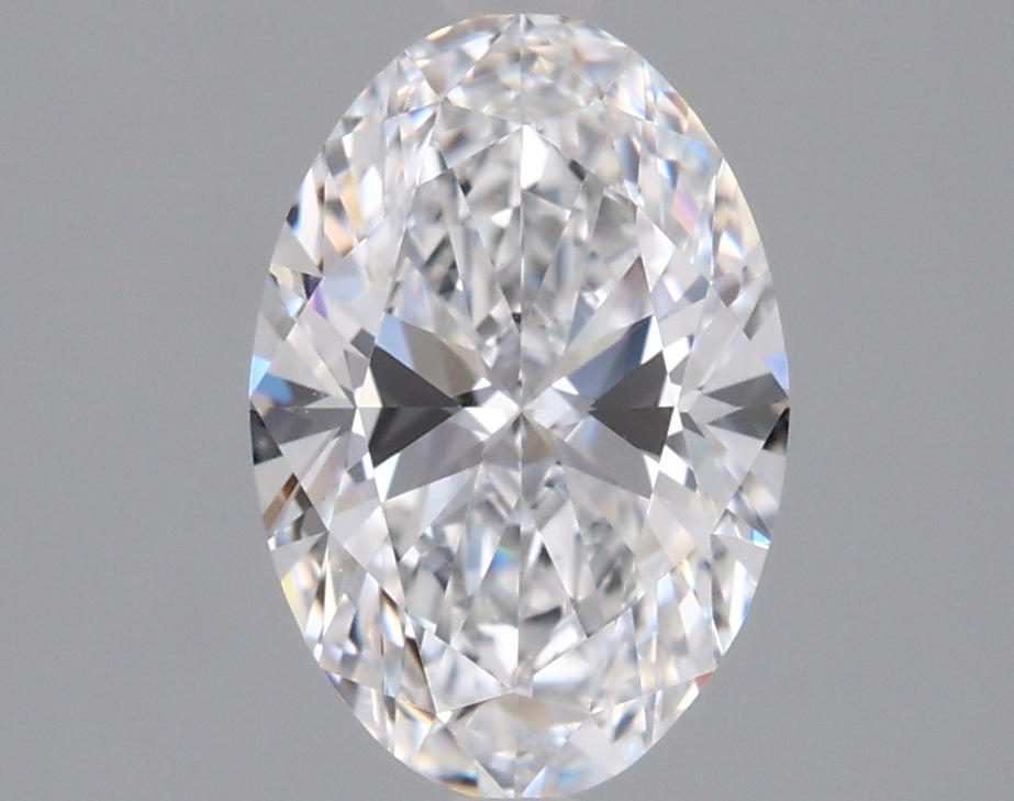 1.45 Carat Oval Shaped, Ideal Cut, D Color, VVS1 Clarity, IGI Certified Lab Grown Diamond