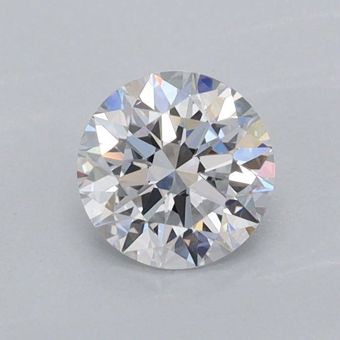0.66 Carat Round Shaped, Excellent Cut, D Color, FL Clarity, IGI Certified Lab Grown Diamond