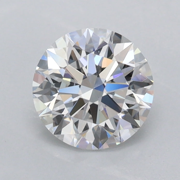 0.98 Carat Round Shaped, Ideal Cut, D Color, FL Clarity, IGI Certified Lab Grown Diamond
