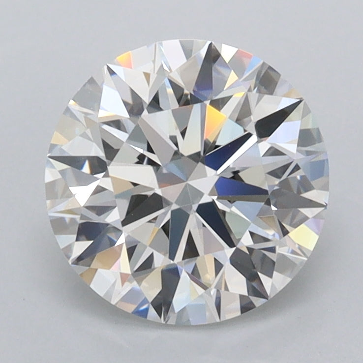 1.84 Carat Round Shaped, Ideal Cut, E Color, FL Clarity, IGI Certified Lab Grown Diamond