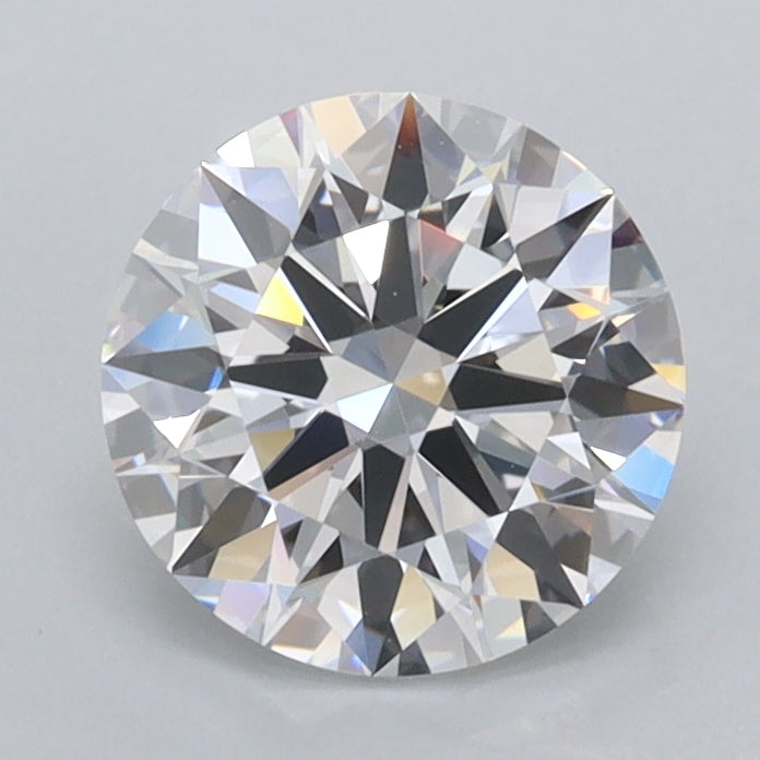 1.40 Carat Round Shaped, Ideal Cut, D Color, FL Clarity, IGI Certified Lab Grown Diamond