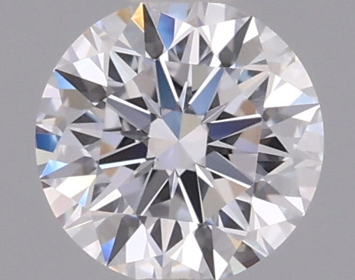 0.55 Carat Round Shaped, Ideal Cut, D Color, VVS2 Clarity, IGI Certified Lab Grown Diamond