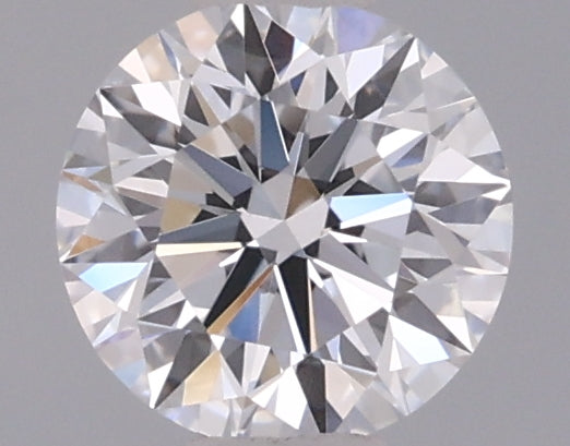 0.39 Carat Round Shaped, Ideal Cut, D Color, VVS1 Clarity, IGI Certified Lab Grown Diamond