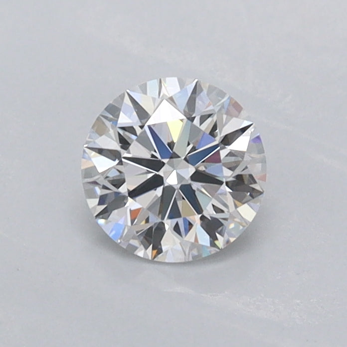 0.49 Carat Round Shaped, Ideal Cut, D Color, FL Clarity, IGI Certified Lab Grown Diamond