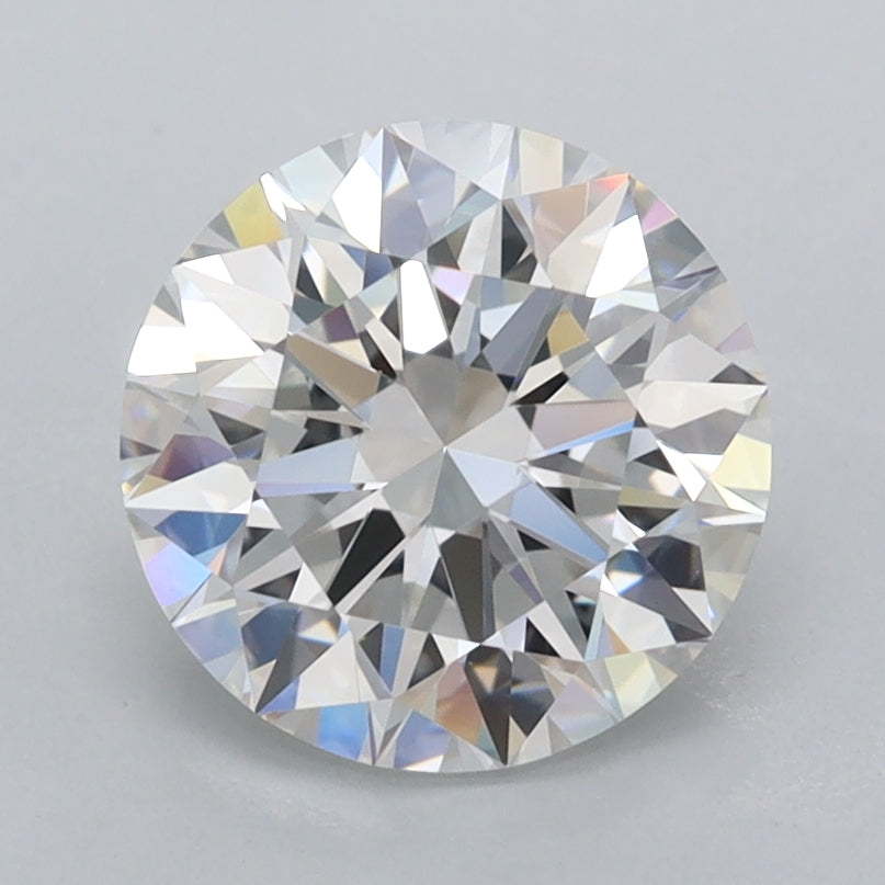 2.00 Carat Round Shaped, Ideal Cut, E Color, FL Clarity, IGI Certified Lab Grown Diamond