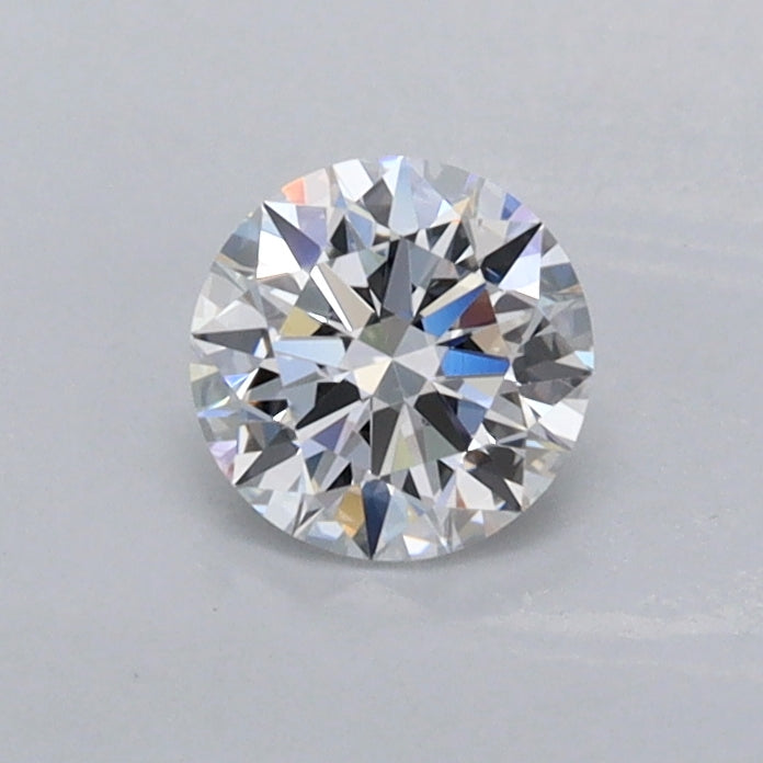 0.47 Carat Round Shaped, Ideal Cut, D Color, FL Clarity, IGI Certified Lab Grown Diamond