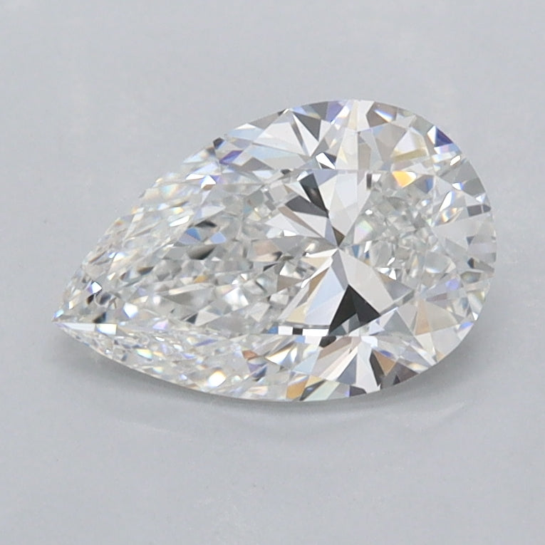 1.01 Carat Pear Shaped, Ideal Cut, E Color, FL Clarity, IGI Certified Lab Grown Diamond