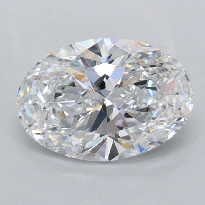 1.03 Carat Oval Shaped, Ideal Cut, D Color, VVS1 Clarity, IGI Certified Lab Grown Diamond