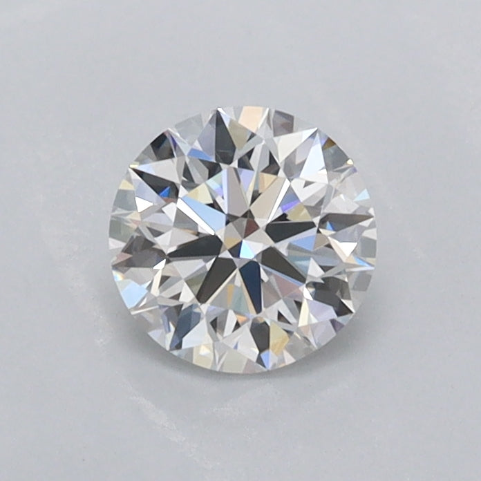 0.57 Carat Round Shaped, Ideal Cut, E Color, VVS1 Clarity, IGI Certified Lab Grown Diamond