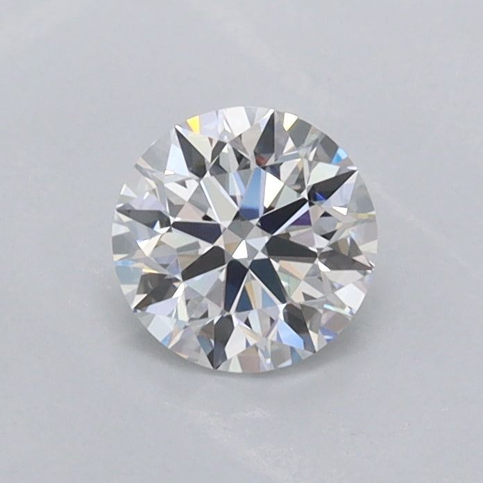 0.54 Carat Round Shaped, Ideal Cut, D Color, FL Clarity, IGI Certified Lab Grown Diamond