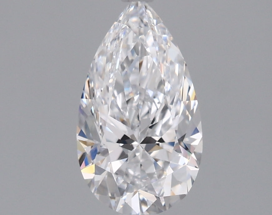 0.94 Carat Pear Shaped, Excellent Cut, D Color, VVS1 Clarity, IGI Certified Lab Grown Diamond
