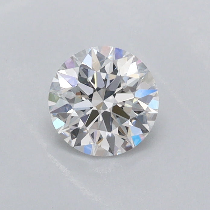 0.47 Carat Round Shaped, Ideal Cut, D Color, VVS2 Clarity, IGI Certified Lab Grown Diamond