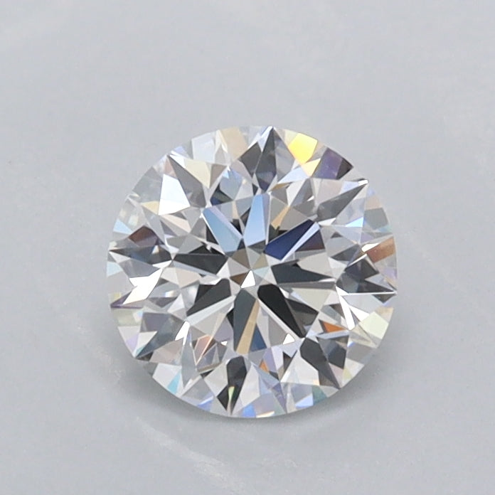 0.66 Carat Round Shaped, Ideal Cut, D Color, VVS2 Clarity, IGI Certified Lab Grown Diamond